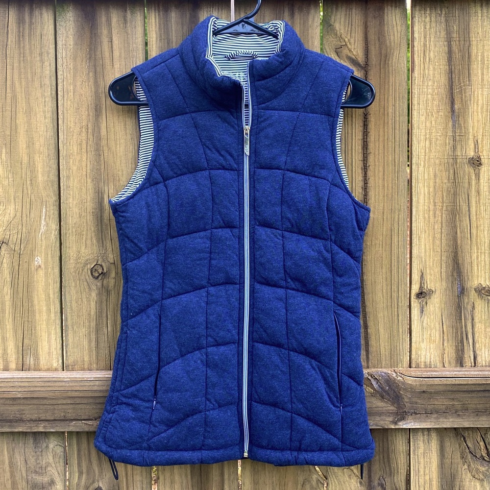 Marc New York Puffer Vest | S | Navy